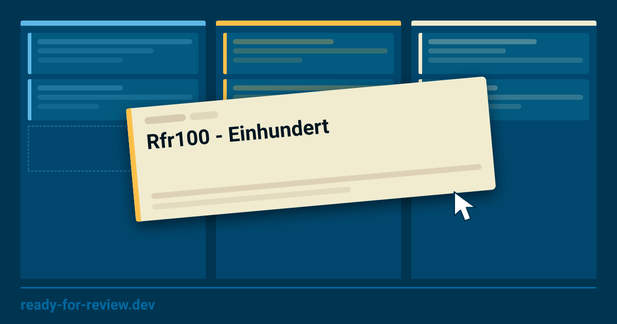 Rfr100 - Einhundert